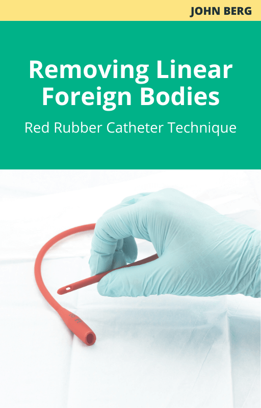 Red Rubber Catheter Technique for Removing Linear Foreign Bodies