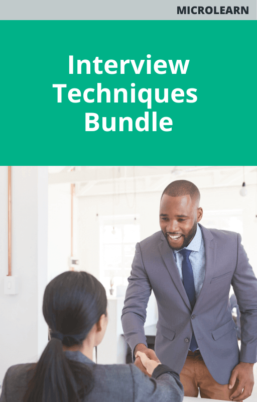 Microlearn Interview Techniques Bundle