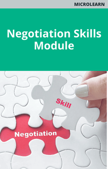 Microlearn Negotiation Skills Course