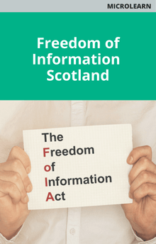 Microlearn Freedom of Information Scotland Course