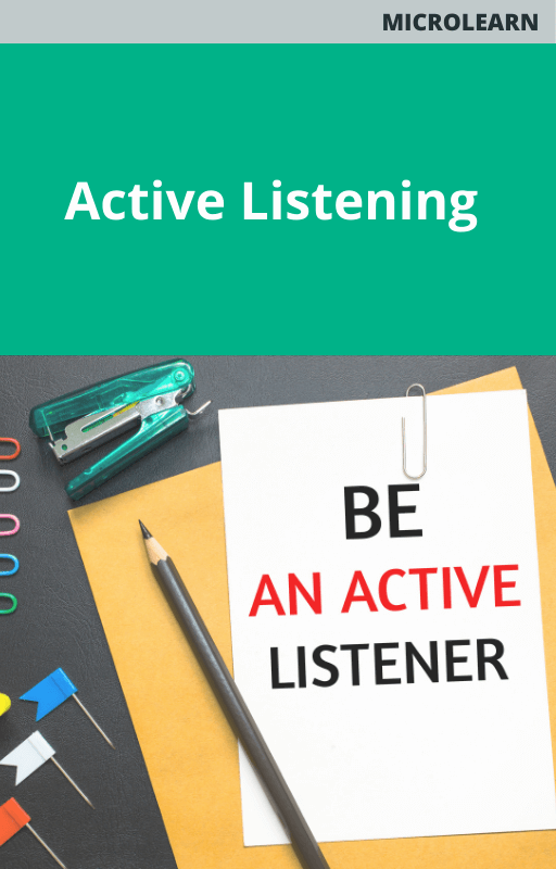 Microlearn Active Listening