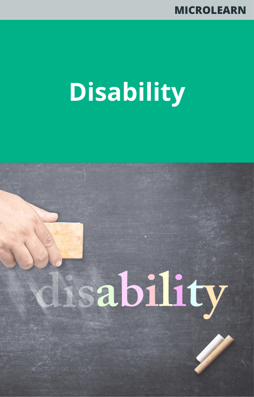 Microlearn Disability Course