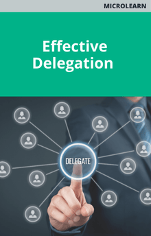 Microlearn Effective Delegation Course