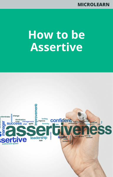 How to be Assertive