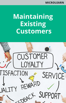 Microlearn Maintaining Existing Customer Course