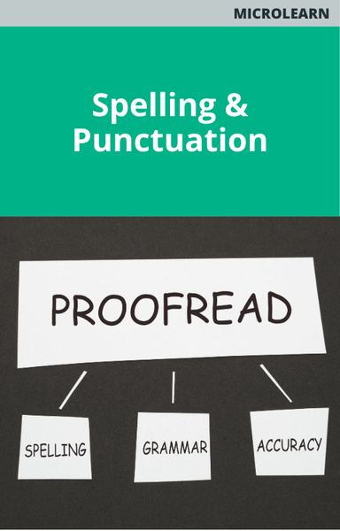 Spelling & Punctuation