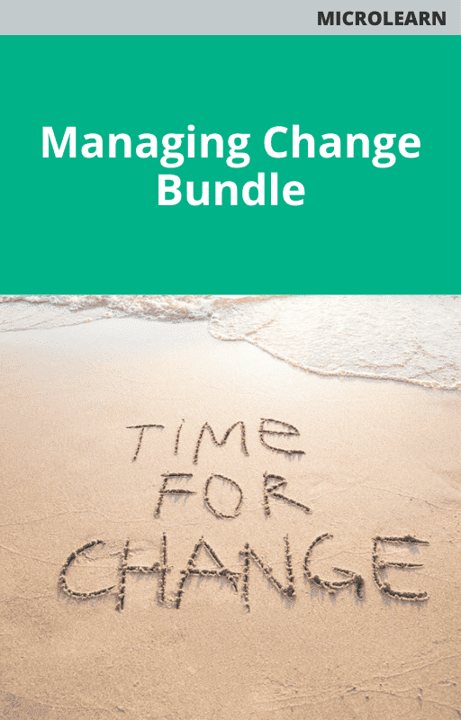 Microlearn Managing Change Course Bundle