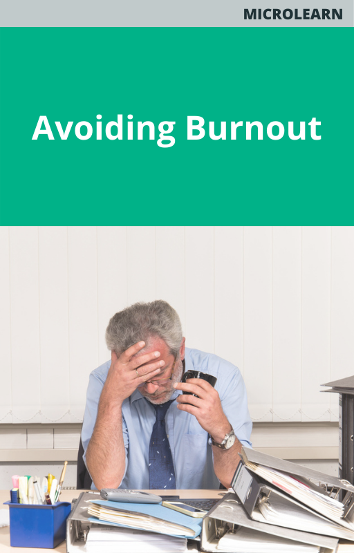 Avoiding Burnout