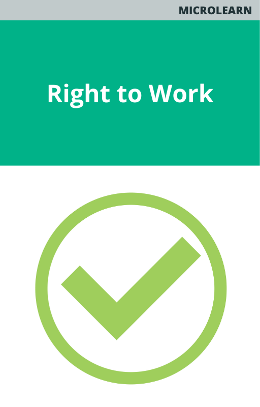 Microlearn Right to Work Course