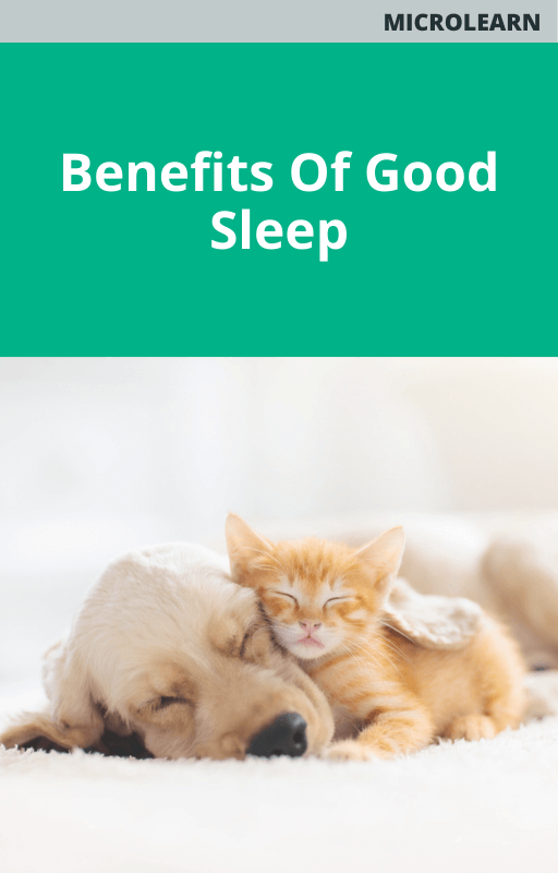 Benefits of Good Sleep
