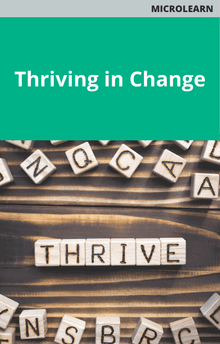 Microlearn Thriving in Change Course